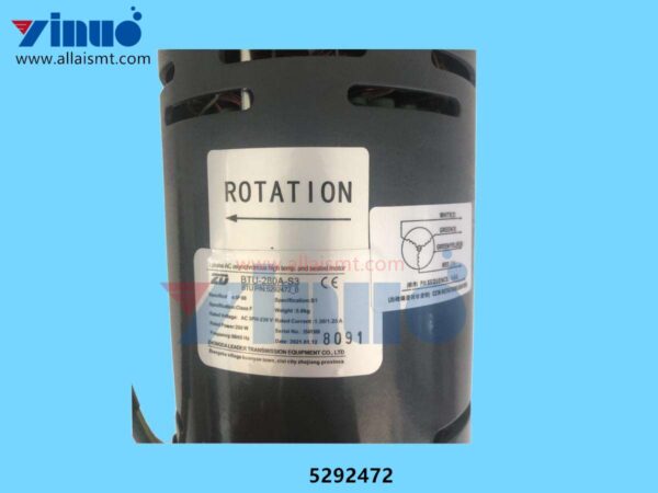 5292472 BTU REFLOW MOTOR