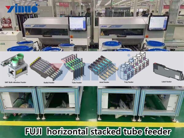 FUJI horizontal stacked tube feeder