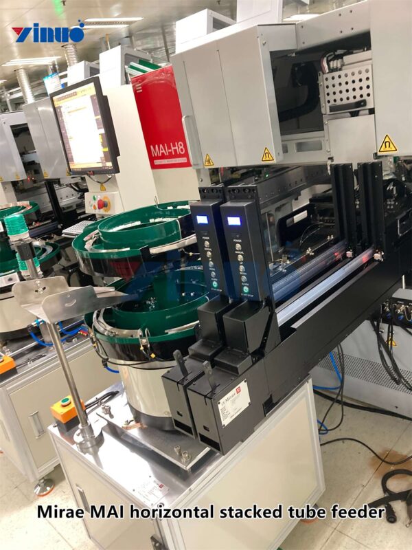 Mirae MAI horizontal stacked tube feeder