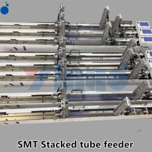 Y-STF08 SMT Stacked tube feeder -components such as#3#capacitor,safety capacitor, lC,Keys,triode,LED