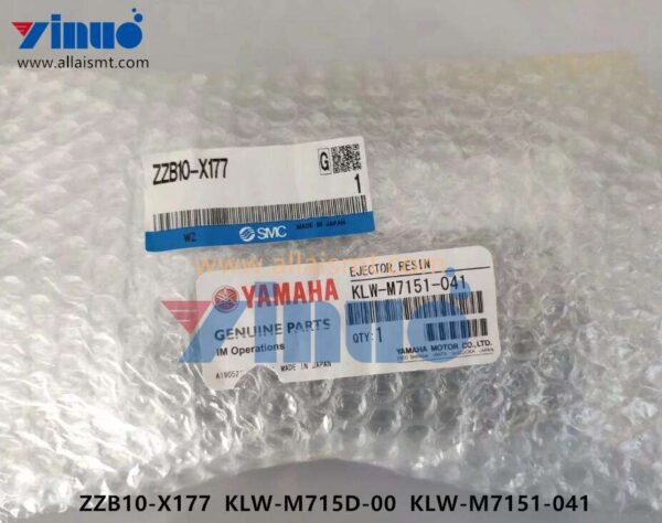 ZZB10-X177 KLW-M715D-00 KLW-M7151-041 EJECTOR RESIN