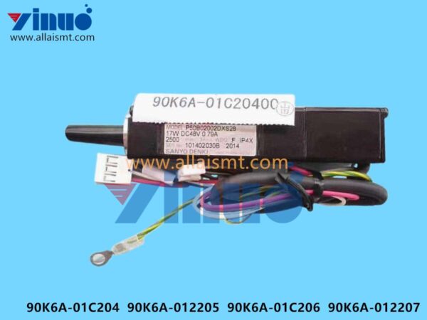 90K6A-01C204 90K6A-012205 90K6A-01C206 90K6A-012207 AC SERVO MOTOR