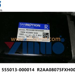 555013-000014 R2AA08075FXH00 SERVO MOTOR